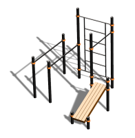 Спортивный комплекс воркаут ВС-98 в Майкопе