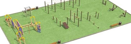 Проект спортивной площадки для любого возраста в Майкопе