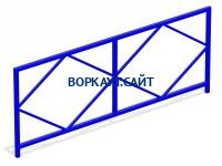 Ограждение площадки МАФ 5001 в Майкопе