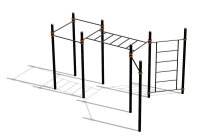Спортивный комплекс воркаут ВС-117 в Майкопе