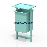 Урна с крышкой МАФ 1631 в Майкопе