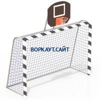Ворота с баскетбольным щитом СИО 3512 в Майкопе Ворота с баскетбольным щитом СИО 3512 в Майкопе