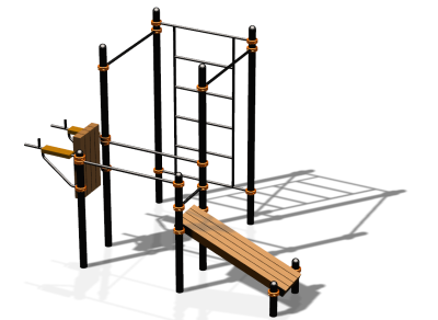 Спортивный комплекс воркаут ВС-82 в Майкопе