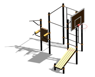 Спортивный комплекс воркаут ВС-94 в Майкопе