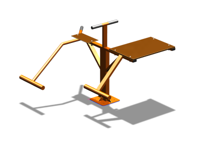 Уличный тренажер "Пресс Гиперэкстензия" УТ327 в Майкопе