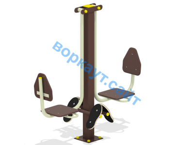 Уличный тренажер "Жим ногами горизонтальный " УТ 003 в Майкопе