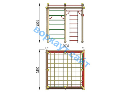 Детский спортивный комплекс ДСК 3110 в Майкопе Детский спортивный комплекс ДСК 3110 в Майкопе