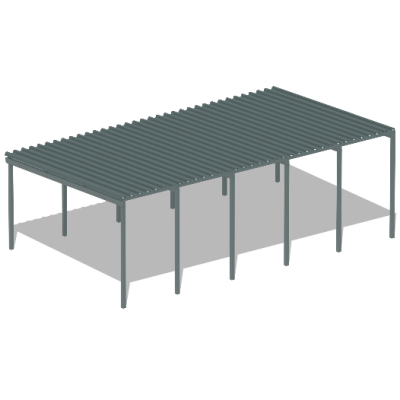 Большой теневой навес трибун МАФ 4131 в Майкопе