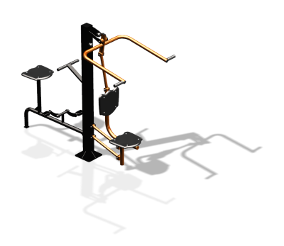 Уличный тренажер "Верхняя тяга Вело" УТ340 в Майкопе