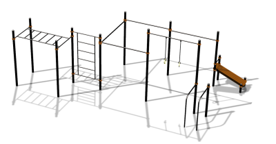 Спортивный комплекс воркаут ВС-153 в Майкопе
