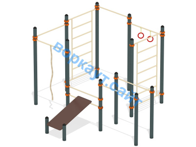 Спортивный комплекс воркаут ВС-47 в Майкопе