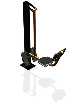 Уличный тренажер "Жим ногами одинарный" УТ 110 в Майкопе Уличный тренажер "Жим ногами одинарный" УТ 110 в Майкопе