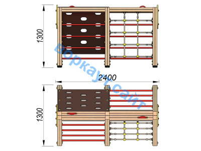 Детский спортивный комплекс ДСК 3203 в Майкопе