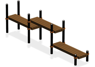 Спортивный комплекс воркаут ВС-63 в Майкопе