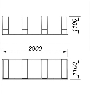 Велопарковка МАФ 6002 в Майкопе