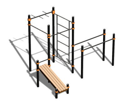 Спортивный комплекс воркаут ВС-91 в Майкопе