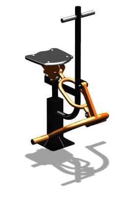 Уличный тренажер "Ковбой" УТ 107 в Майкопе