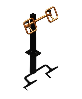 Уличный тренажер "Штурвал одинарный" УТ 122 в Майкопе