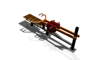 Силовой уличный тренажер  "Жим лежа"  УТ411 в Майкопе