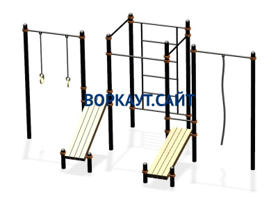 Спортивный комплекс воркаут ВС-44 в Майкопе