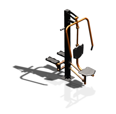 Уличный тренажер "Жим от груди Степпер" УТ342 в Майкопе