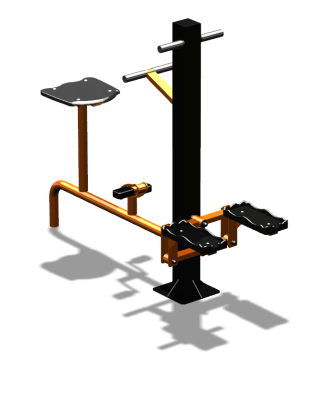 Уличный тренажер "Вело Степпер" УТ319 в Майкопе