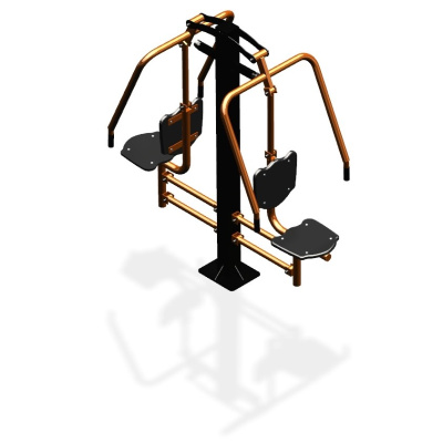 Уличный тренажер  "Жим от груди двойной" УТ204 в Майкопе