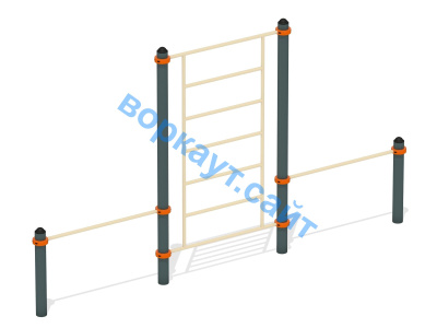 Шведская стенка с перекладинами ВС-13 в Майкопе