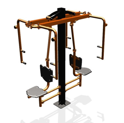 Уличный тренажер "Баттерфляй двойной"   УТ208 в Майкопе