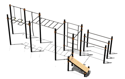 Спортивный комплекс воркаут ВС-77 в Майкопе