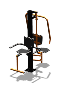 Уличный тренажер "Жим от груди Флекс" УТ324 в Майкопе