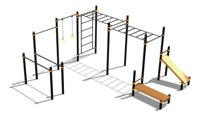 Спортивный комплекс воркаут ВС-71 в Майкопе