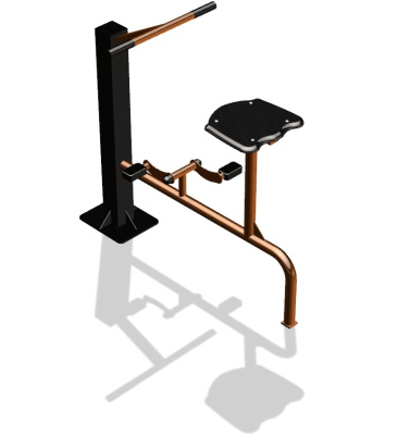 Уличный тренажер "Вело одинарный" УТ 117 в Майкопе
