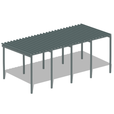 Теневой навес трибун МАФ 4130 в Майкопе