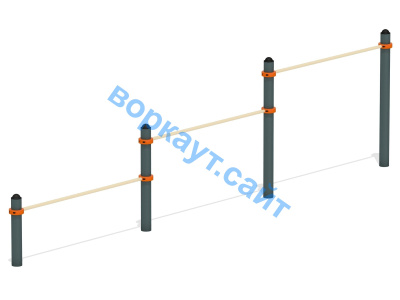 Каскад турников тройной ВС-6 в Майкопе