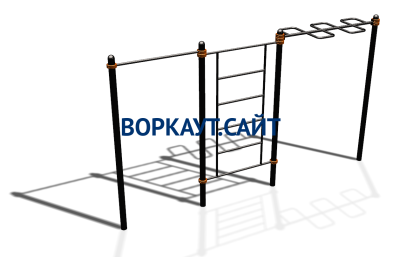 Спортивный комплекс воркаут ВС-129 в Майкопе