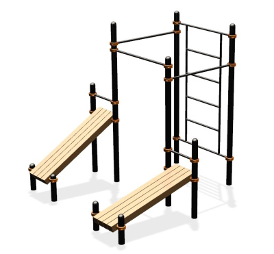 Спортивный комплекс воркаут ВС-42 в Майкопе