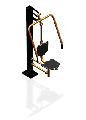 Уличный тренажер "Жим от груди одинарный" УТ 111 в Майкопе