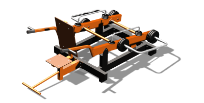 Силовой уличный тренажер  "Трицепс"  УТ424 в Майкопе