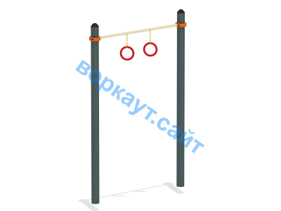 Турник с кольцами ВС-7 в Майкопе Турник с кольцами ВС-7 в Майкопе