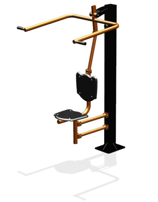 Уличный тренажер "Верхняя тяга одинарный" УТ 114 в Майкопе