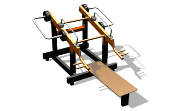 Силовой уличный тренажер  "Жим от груди"  УТ422 в Майкопе