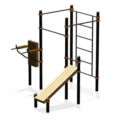 Спортивный комплекс воркаут ВС-64 в Майкопе