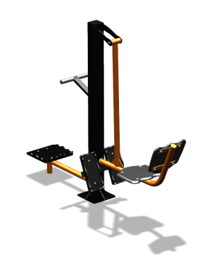 Уличный тренажер "Жим ногами Твистер" УТ305 в Майкопе