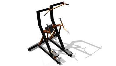 Силовой уличный тренажер  "Комбинированный станок"  УТ416 в Майкопе