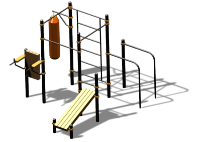 Спортивный комплекс воркаут ВС-93 в Майкопе