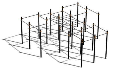 Спортивный комплекс воркаут ВС-136 в Майкопе