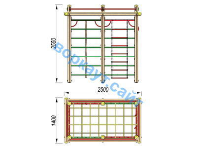 Детский спортивный комплекс ДСК 3108 в Майкопе