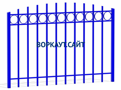 Ограждение спортивной площадки МАФ 5005 в Майкопе
