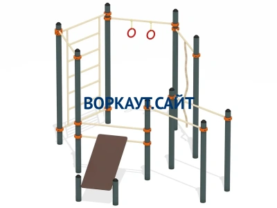 Спортивный комплекс воркаут ВС-49 в Майкопе